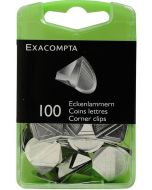 Coins Lettres - 19 mm - Lot de 100 : EXACOMPTA image