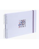 Album photos à spirales - 320 x 220 mm - Blanc : EXACOMPTA French'Class image