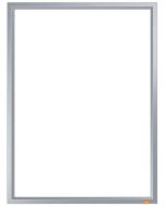 Cadre porte affiche en aluminium - 339 x 463 mm - A3 - Argent : NOBO image