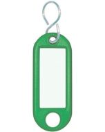 Lot de 100 Porte-clés - Vert : WEDO Visuel