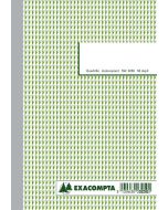 QUADRILLE Carnet Exacompta 210 x 148 mm Autocopiant Dupli