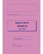 Cahier d'appels journaliers 36286 ELVE : Lot de 5 