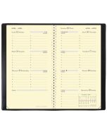 Agenda de poche 2025 - Planorizon - 88 x 170 mm QUO VADIS intérieur