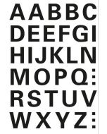HERMA : Lettres autocollantes - 15 mm 4163