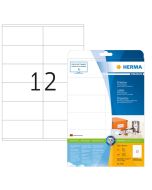 Étiquettes adhésives blanches 4363 Herma Application 