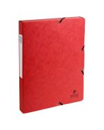 EXACOMPTA Boîtes de classement 50305E  - Dos 25 mm Rouge