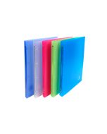 Exacompta 51169E Chromaline : Classeur souple Assortiment - 4 anneaux