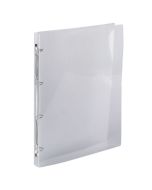 Exacompta 51194E Crystal : Classeur souple Cristal - 4 anneaux