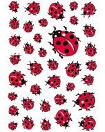 Stickers en papier - Coccinelles : HERMA Lot de 111 Visuel