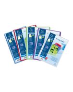 Protège-documents personnalisables de 40 vues - Assortiment EXACOMPTA : 5729E porte-vues
