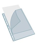 Lot de 100 Pochettes perforées Stop Doc - A4 - Ouverture en coin : EXACOMPTA Visuel