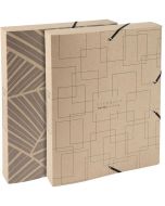 Photo Boîte de classement à élastiques et 3 rabats - Dos 40 mm EXACOMPTA Eterneco Image