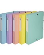 Boîte de classement - Dos 25 mm - Assortiment : EXACOMPTA Aquarel image