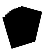 Carton pour affiche - 480 x 680 mm - Noir FOLIA photo