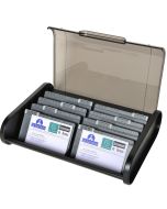 Boîte de classement à couvercle pour 400 cartes de Visites : EXACOMPTA photo