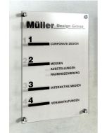 Plaque de Porte murale A4 - 210 x 297 mm : KERKMANN Visuel