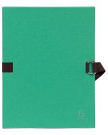 Chemise à sangle toilée - Dos extensible - Vert clair EXACOMPTA Visuel