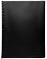 Protège-Documents de 60 Vues Vega - Noir : EXACOMPTA Image