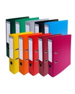 918418B EXACOMPTA Classeur à levier - Dos de 80 mm - Bordeaux