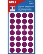 AGIPA Apli Pastilles adhésives 15 mm - Violet 111846