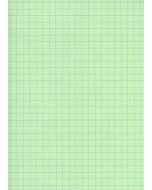 Fiches Bristol - 125 x 200 mm - Vert quadrillé ELVE B12513V 