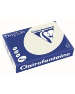 Ramette de papier Trophée de 250 feuilles A4 160g - Gris Perle : CLAIREFONTAINE Image