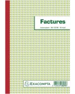 FACTURE avec TVA - Carnet 210 x 148 mm - Autocopiant Tripli : EXACOMPTA