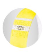 Bracelets d'identification - Jaune fluo : SIGEL Super Soft  Lot de 120 image
