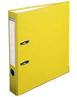 Classeur à levier en PP - Dos de 50 mm - Jaune EXACOMPTA Visuel