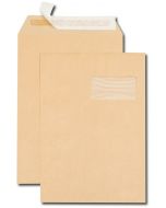 Pochettes Kraft à soufflet 30 mm avec fenêtre - 229 x 324 mm : GPV Lot de 250 Visuel