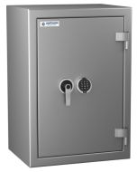 HARTMANN Zephir Duo 2138 : Coffre-fort ignifuge ouvert - Serrure électronique - Classe 2 - 138 L