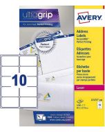 Étiquettes adresses blanches - 99,1 x 57 mm : AVERY Lot de 1000 Image