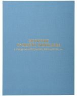 Livre de police Registre d'objets mobiliers Antiquité et brocante 4440E EXACOMPTA