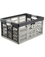 Photo Caisse de rangement pliante - 45 litres - Gris / Anthracite KEEEPER Ben