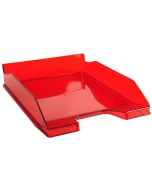 Photo Corbeille à courrier Combo - Rouge carmin glossy transparent EXACOMPTA Image