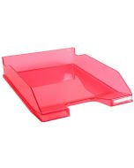 Photo Corbeille à courrier Combo - Framboise glossy transparent EXACOMPTA Image