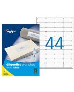 Photo Etiquettes adhésives 210 x 148,5 mm AGIPA 119016