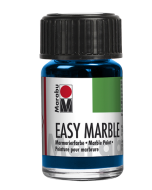 Photo MARABU : Peinture pour marbrure - 15 ml - Bleu azur 13050039095