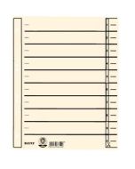 Photo Lot de 100 Intercalaires en carton - 240 x 300 mm - Chamois : LEITZ - 1657-00-11
