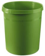 Photo Corbeille à papier Verte 18 litres GRIP HAN 18190-05 Poubelle
