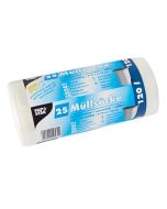 Photo Lot de 25 Sacs poubelle - 120 litres - Transparent : PAP STAR