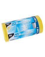 Photo Lot de 25 Sacs poubelle - 120 litres - Jaune : STARPAK