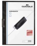 Photo Chemise de présentation A4 à clip - Noir (DURABLE 2270-01)