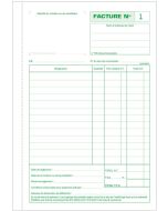 Photo FACTURE avec TVA - Manifold 210 x 148 mm - Autocopiant Dupli EXACOMPTA