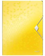 Photo Chemise à élastique A4 - 150 feuilles - Jaune LEITZ WOW Image