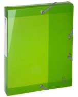 Photo Boîte de classement à élastiques - Dos 40 mm - Vert Anis EXACOMPTA Iderama Image