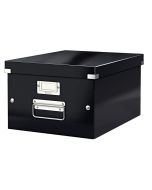 Photo Boite de rangement WOW - Format A4 - Noir LEITZ 6044-00-95 