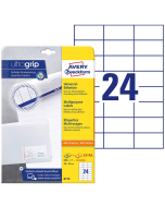 Photo Étiquettes adhésives - 70 x 37 mm - Blanc AVERY Lot de 720