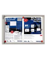 NOBO : Vitrine d'intérieur PACIFIC extra plate - 280 x 370 mm 1901797