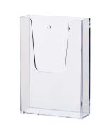 HELIT : Présentoir brochures mural - 1 compartiment 1/3 du format A4 H2350002